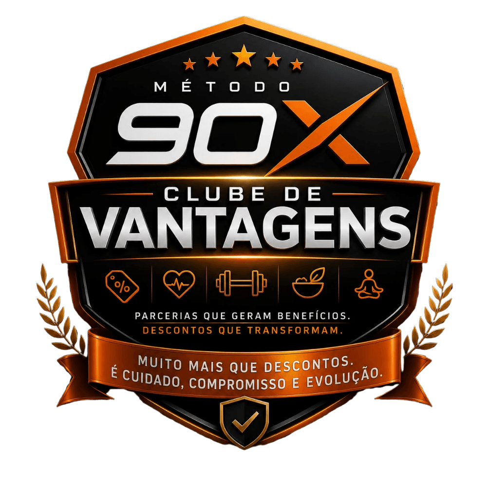 Logo Clube de vantagens Método 90X